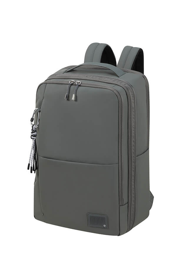 Samsonite Wander Last Backpack + CL. Comp 15.6'  Gunmetal Green