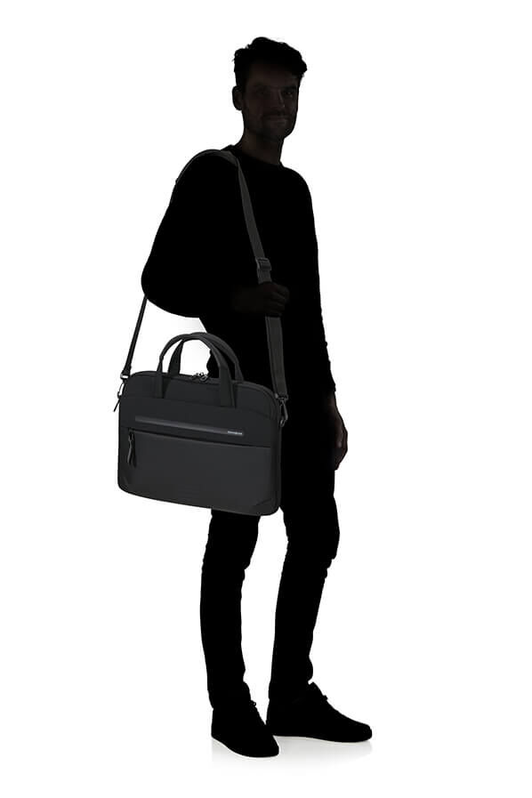 Samsonite Moderny Slim Briefcase 15.6'  Noir