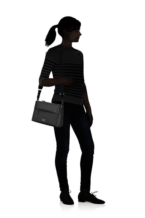 Samsonite Zalia 3.0 H.Shoulder Bag 3 Comp  Noir