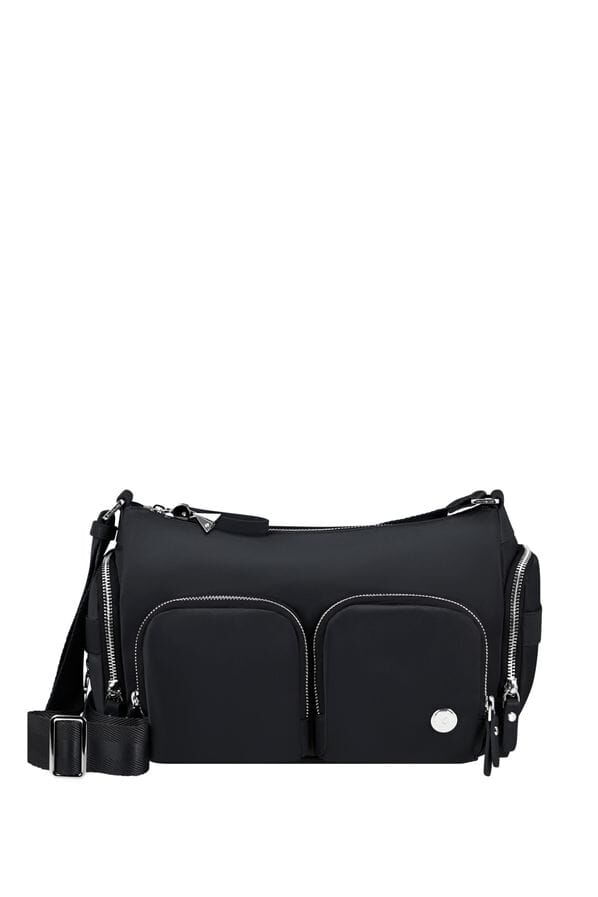 Samsonite Karissa Evo Shoulder Bag Multi Pkt  Schwarz