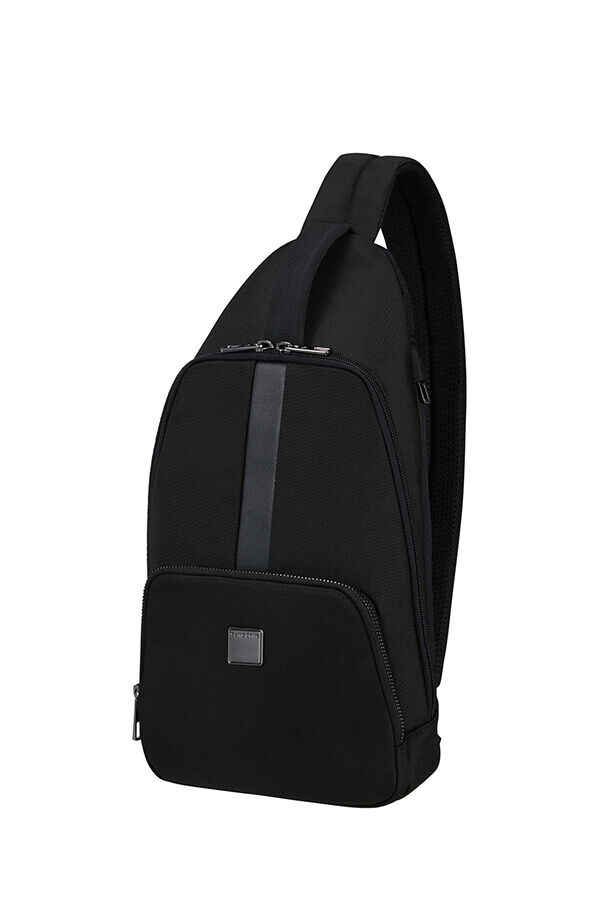 Samsonite Sacksquare Sling Bag M  Schwarz