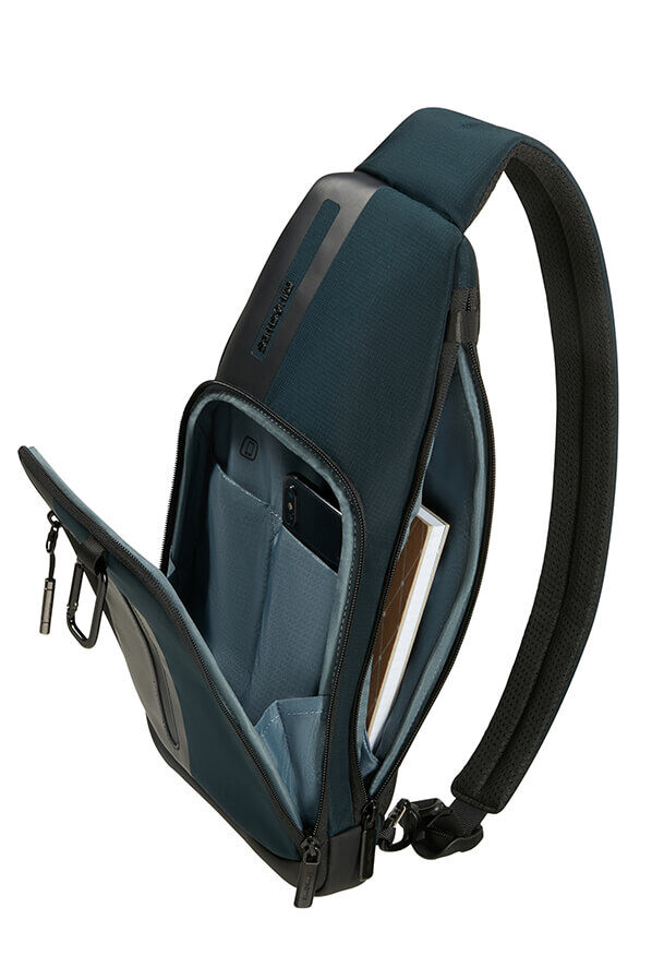 Samsonite Biz2go Slingbag M  Bleu profond
