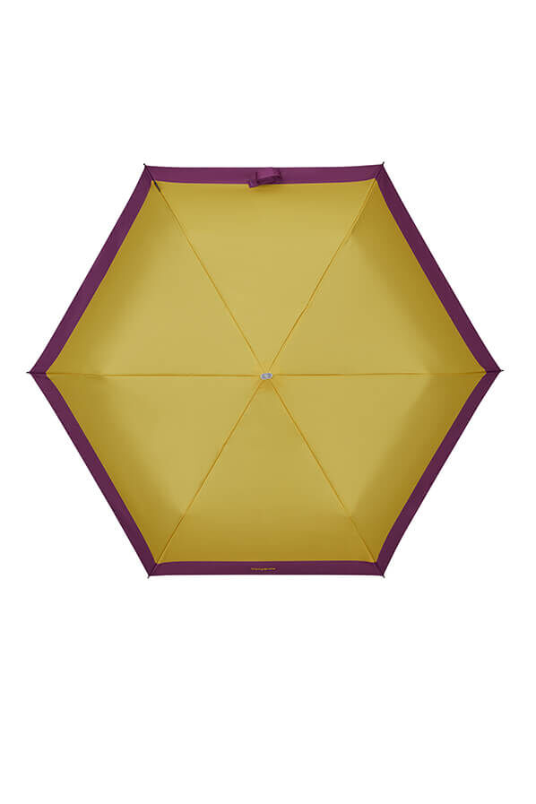 Samsonite Alu Drop S 3 Sect. Manual Flat  Yellow/Purple