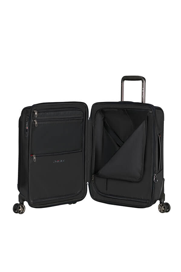 Samsonite Pro-DLX 6 Spinner Expandable 55cm  Black