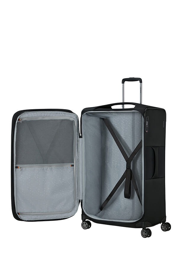 Samsonite Re-Lite Spinner Expandable 78cm  Schwarz