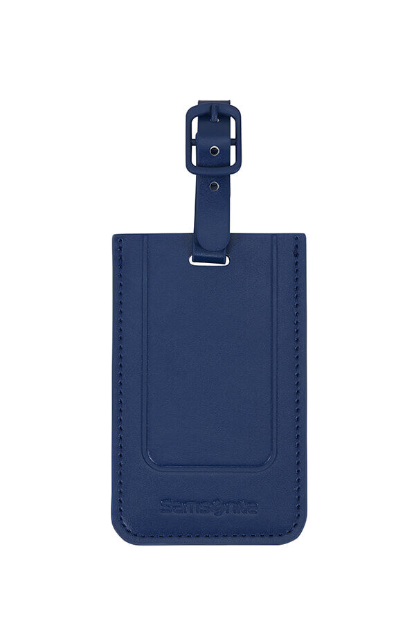 Samsonite Ta Revolution Rectangle Luggage Tag x2  Bleu nuit