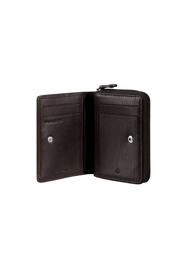 Samsonite Attack 2 Slg 739 - 8CC + 2 GUSS ZIP  Ebony Brown