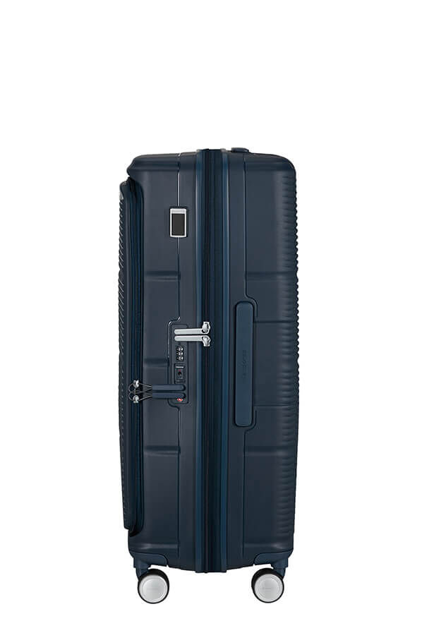 Samsonite Paralux Spinner Expandable Large Sp 75cm  Bleu marine fonc&eacute;