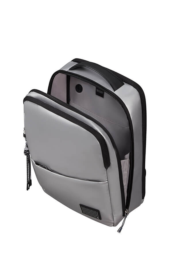 Samsonite Wander Last Backpack 14.1'  Argent m&eacute;tal