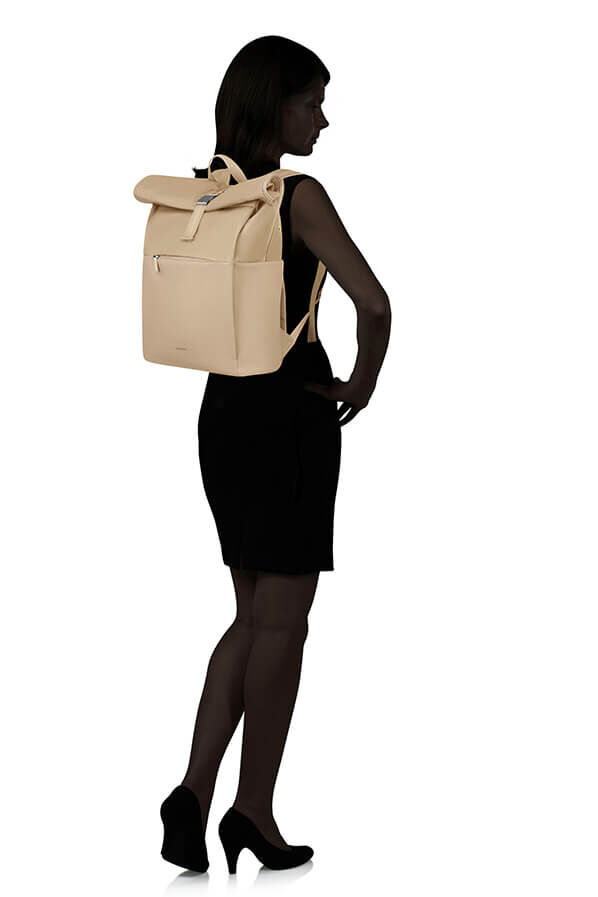 Samsonite 4Pack Laptop Rolltop Backpack 15.6'  Sable