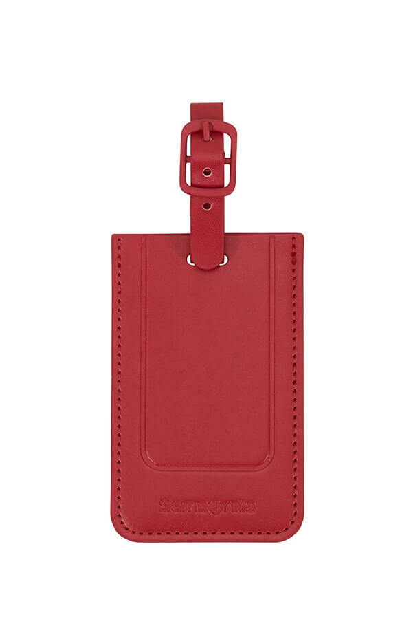 Samsonite Ta Revolution Rectangle Luggage Tag x2  Rot
