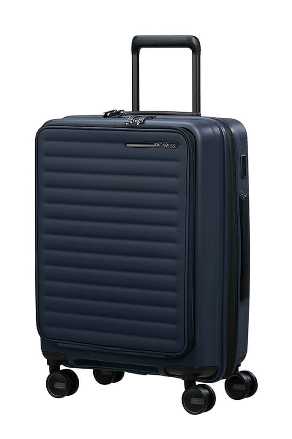 Samsonite Restackd Spinner Expandable Easy Access 55cm  Midnight