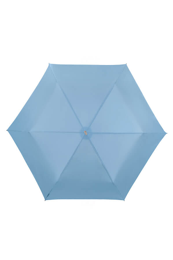 Samsonite Alu Drop S 3 Sect. Manual Flat  Graphite Blue