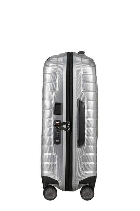 Samsonite Proxis Spinner Expandable Length 40cm 55cm  Silber