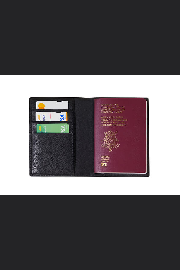 Samsonite Ta Revolution Passport Cover  Schwarz
