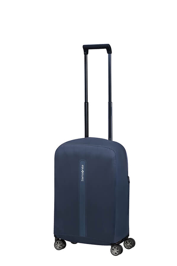 Samsonite Ta Revolution Foldable Luggage Cover S  Midnight Blue