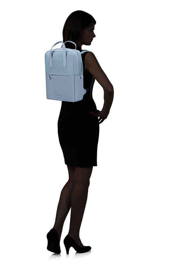 Samsonite 4Pack Laptop Backpack + Handles 14.1'  Dusty Blue