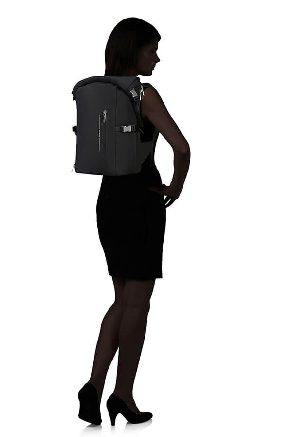 Samsonite Glam-Go Laptop Rolltop Backpack 15.6'  Noir