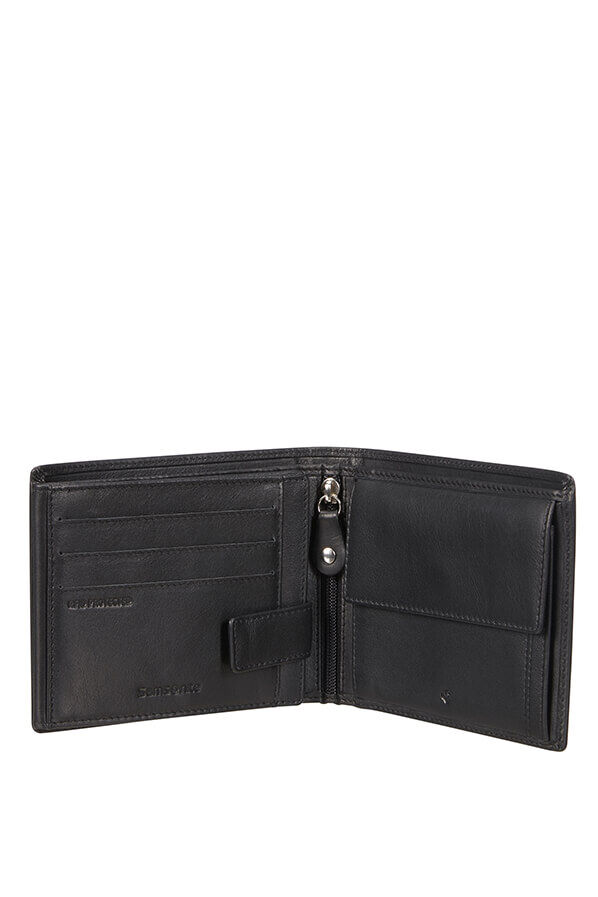 Samsonite Attack 2 Slg 037 - B 9CC+2HFL+ZIP+2C  Schwarz