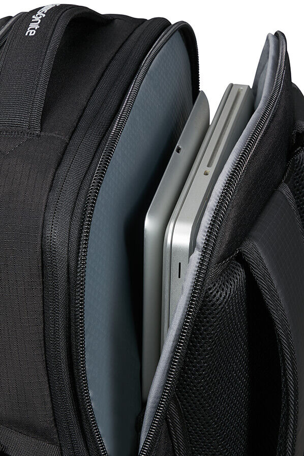 Samsonite Roadseeker Laptop Backpack Expandable L  Deep Black