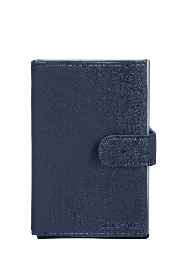 Samsonite Alu Fit 202 - Slide-up Wallet  Blau