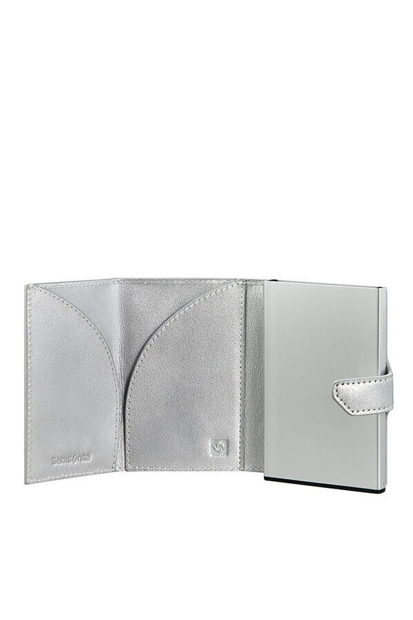 Samsonite Alu Fit Slide-up Wallet Proxis  Argent