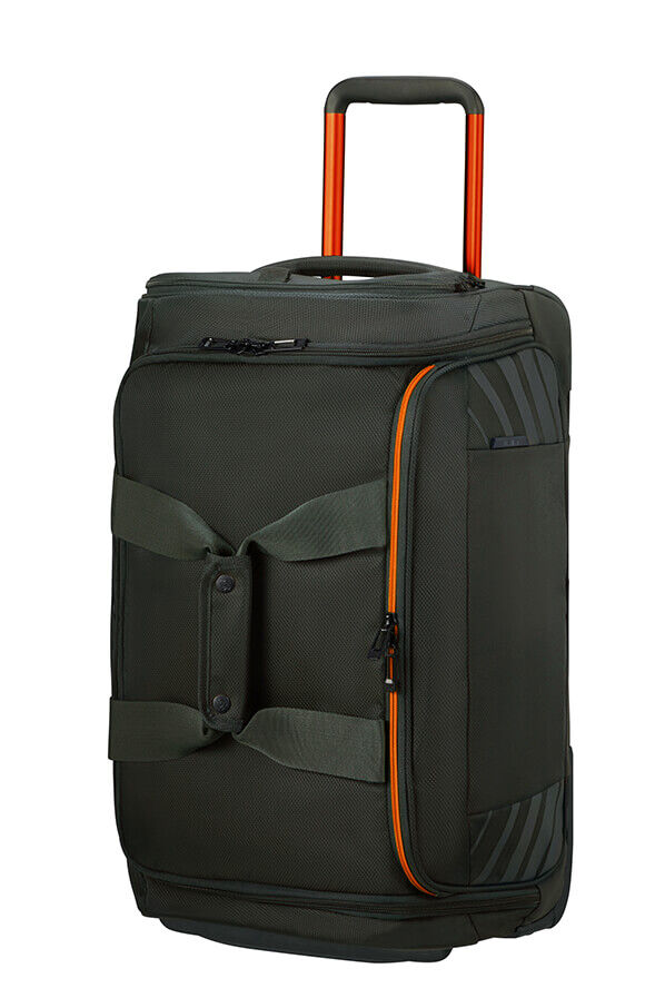 Samsonite Respark Duffle with wheels 55cm  Forest Green/Orange