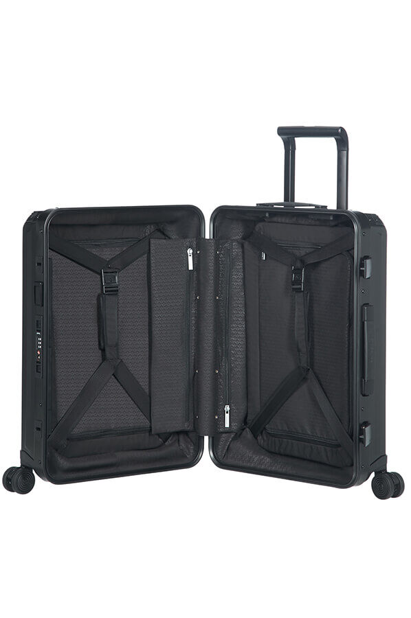 Samsonite Lite-Box Alu Spinner 55cm  Noir