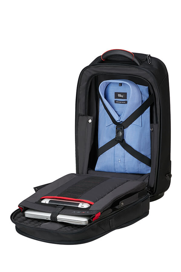 Samsonite Pro-DLX 6 Laptop Backpack with Wheels  17.3inch Noir