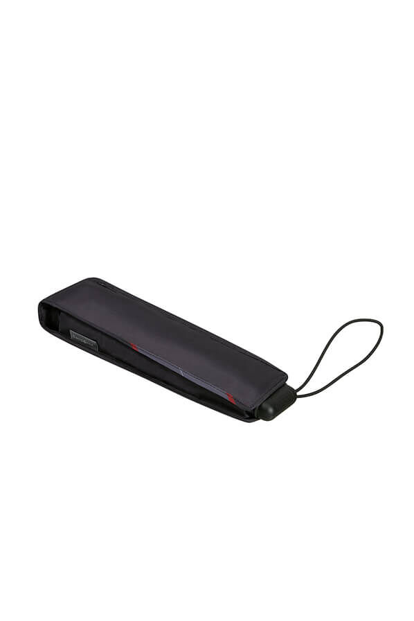 Samsonite Alu Drop S 3 Sect. Manual Flat  Black/Red/Grey