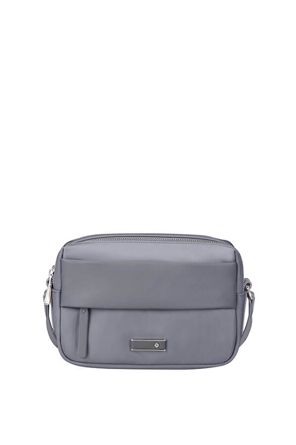 Samsonite Zalia 3.0 Shoulder Bag 2 Comp  Gris m&eacute;tal