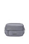 Samsonite Zalia 3.0 Shoulder Bag 2 Comp  Gris métal