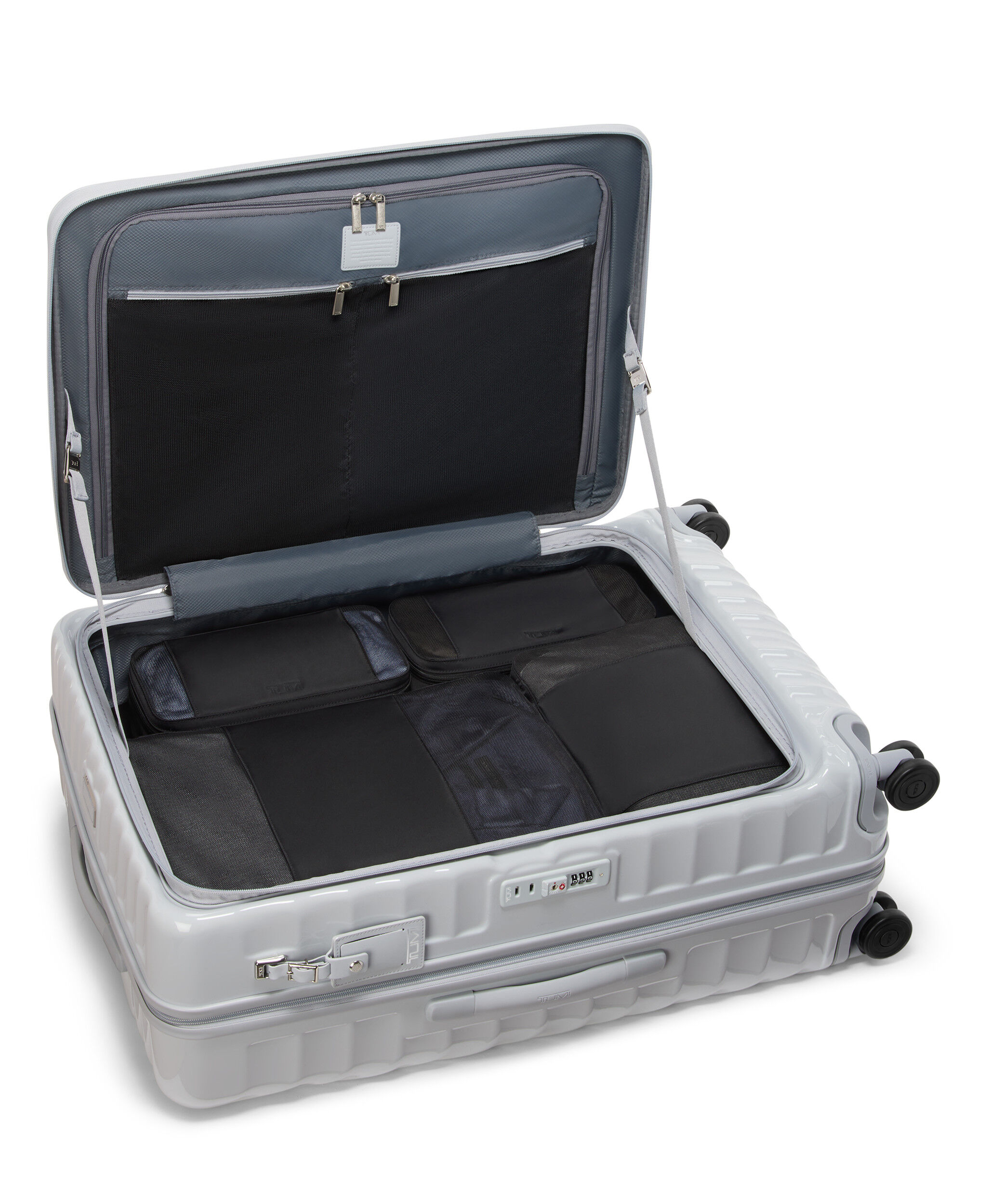 19 DEGREE FRONT ACCESS Valise &agrave; 4 roues Extensible 66 cm
