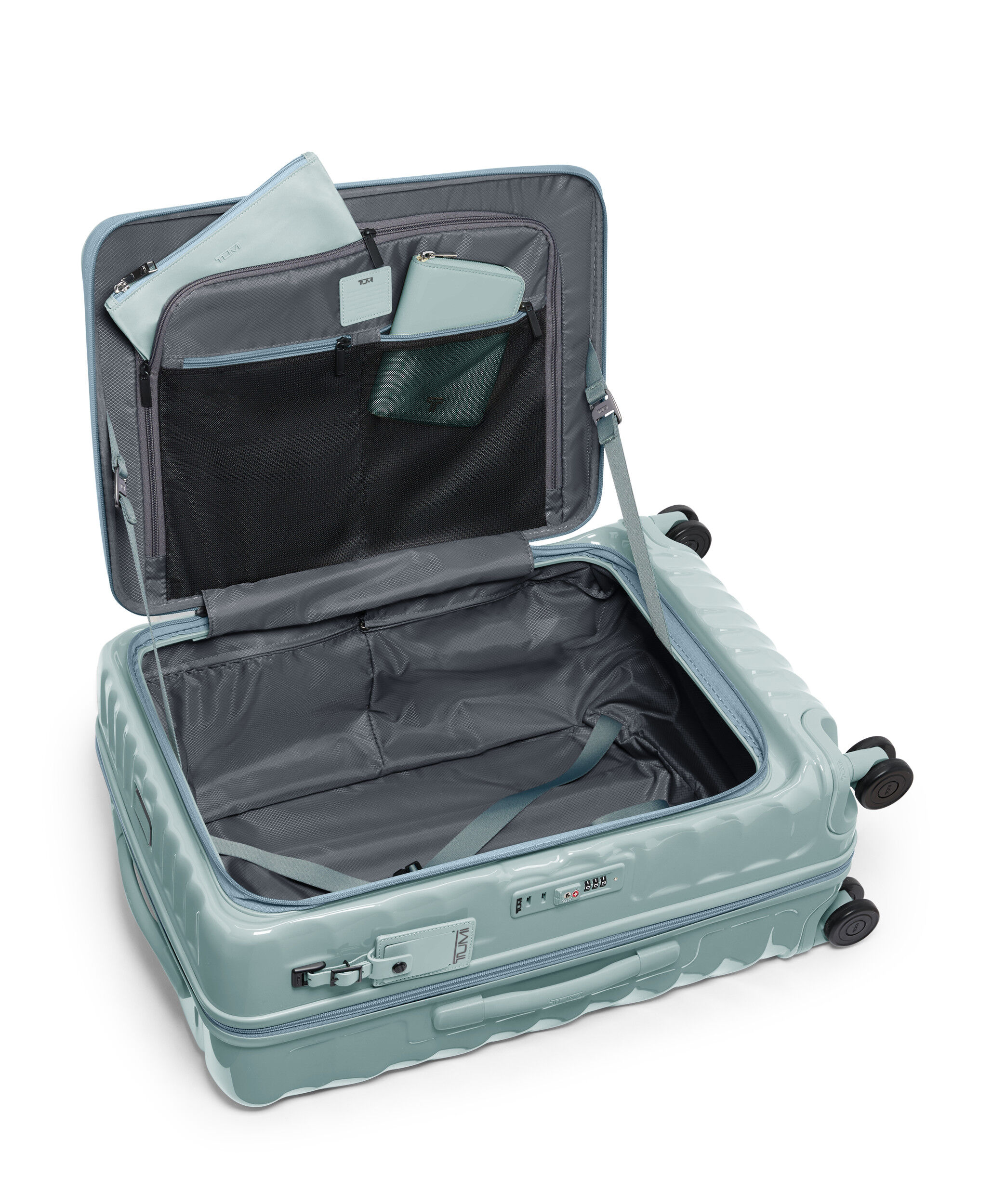 19 Degree Front Access Trolley mit 4 Rollen Erweiterbar 66 cm | TUMI Aufgabegep&auml;ck &ndash; M Front Access Expandable
