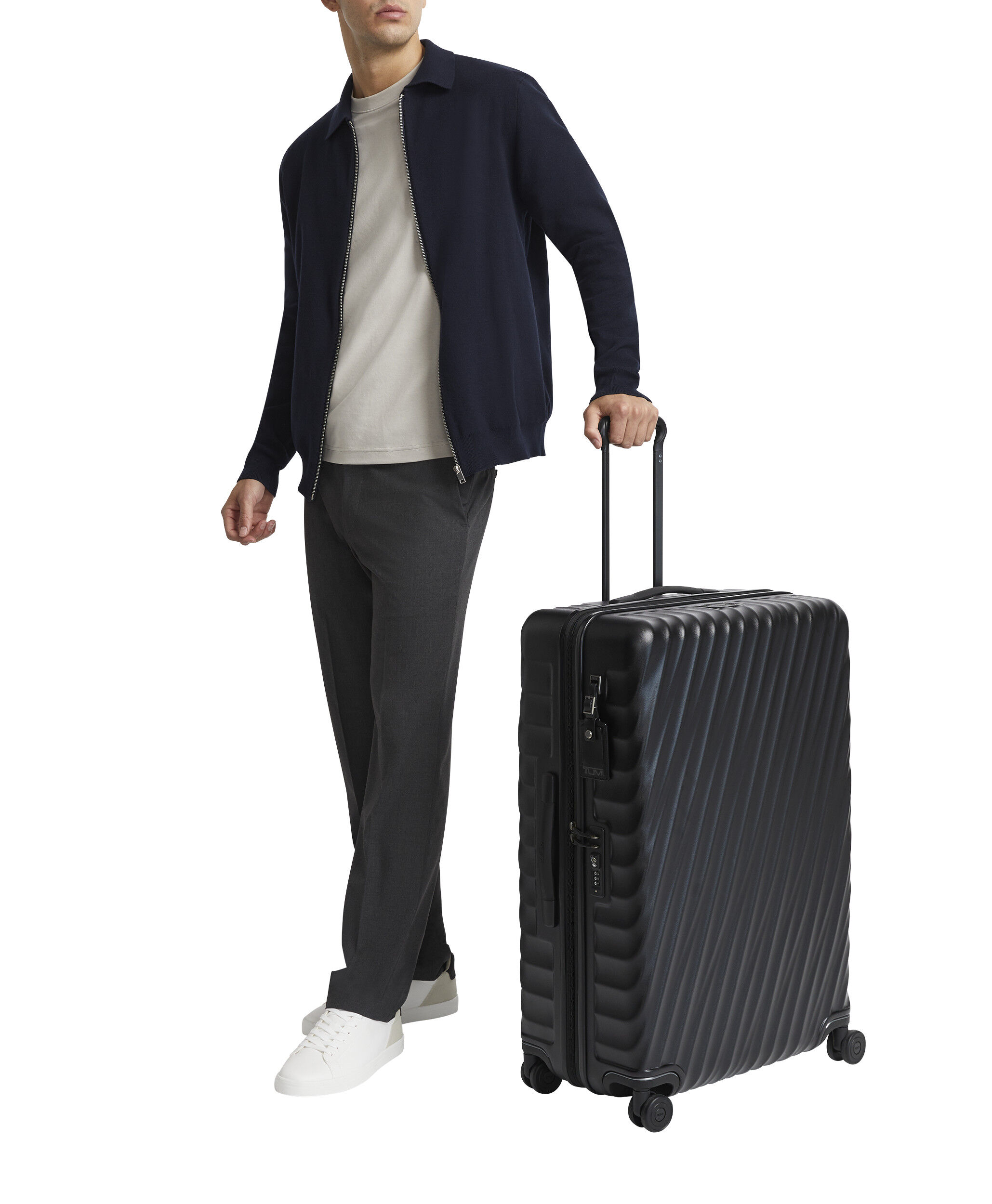 TUMI 19 Degree EXT TRIP EXP 4 WHL P/C  Grey Texture