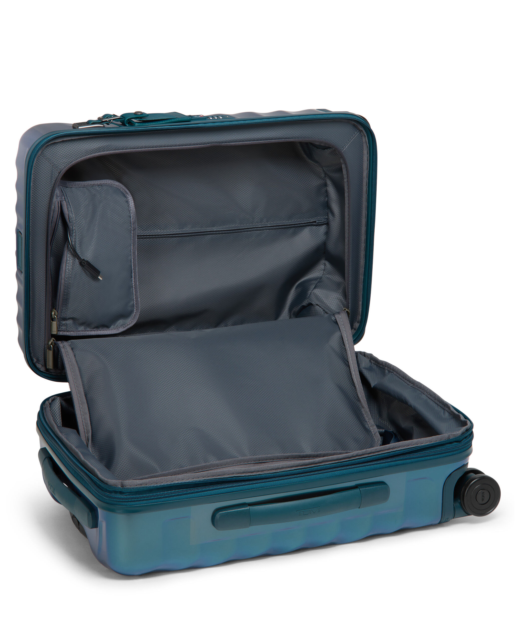 19 DEGREE Trolley mit 4 Rollen Erweiterbar 55 cm - Int.