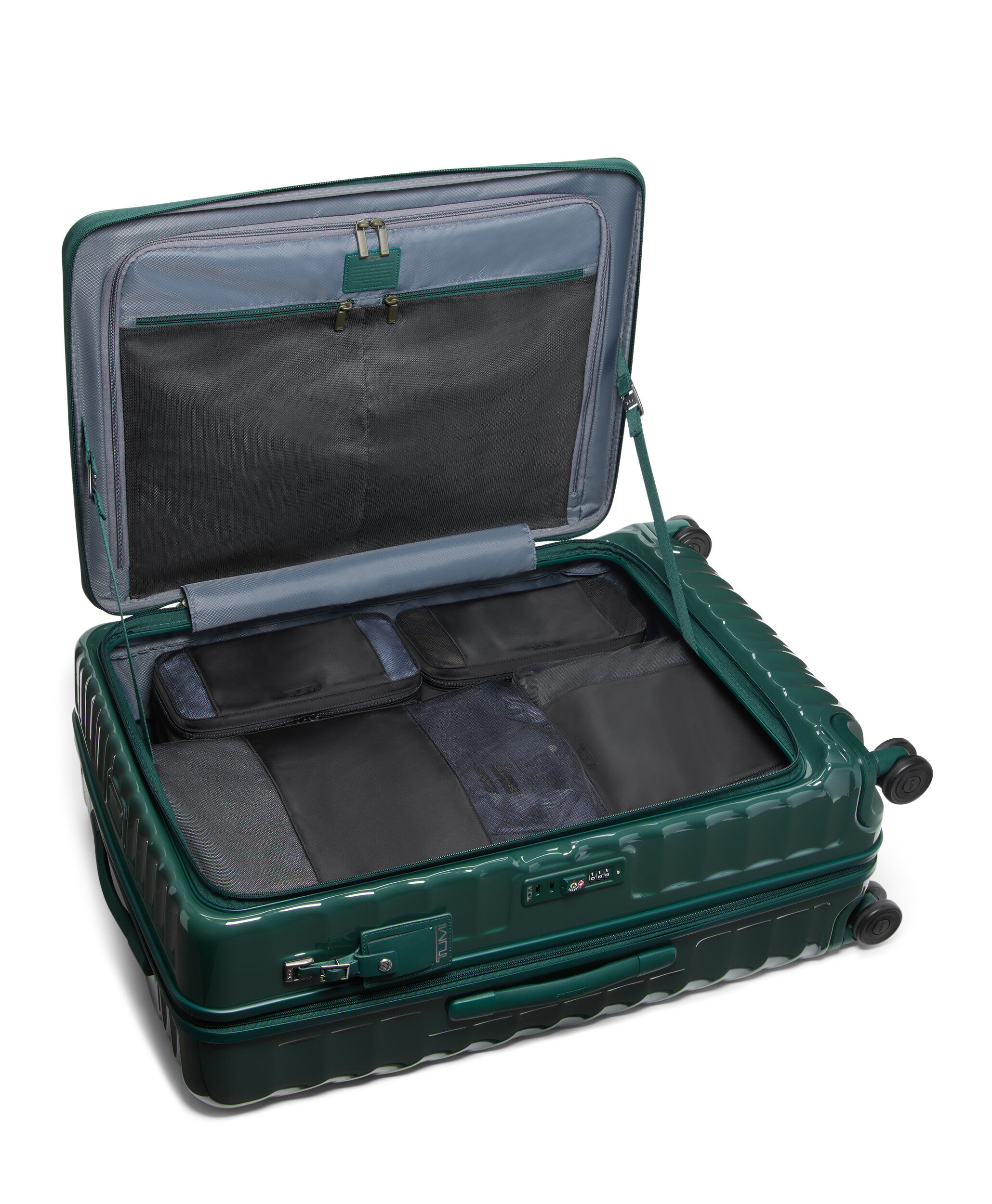 19 DEGREE FRONT ACCESS Valise &agrave; 4 roues Extensible 66 cm