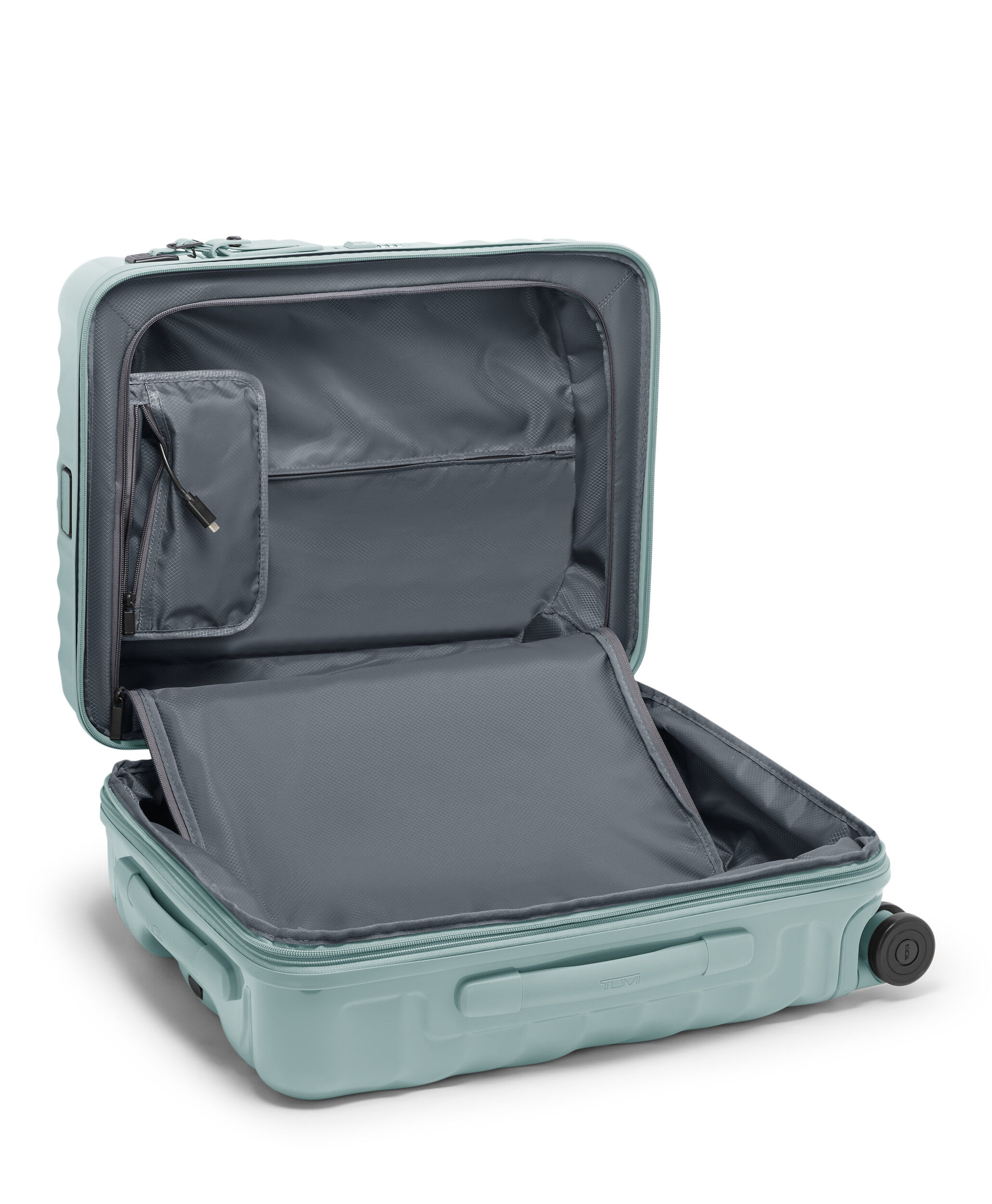 19 Degree Trolley mit 4 Rollen Erweiterbar 55 cm - Cont.
