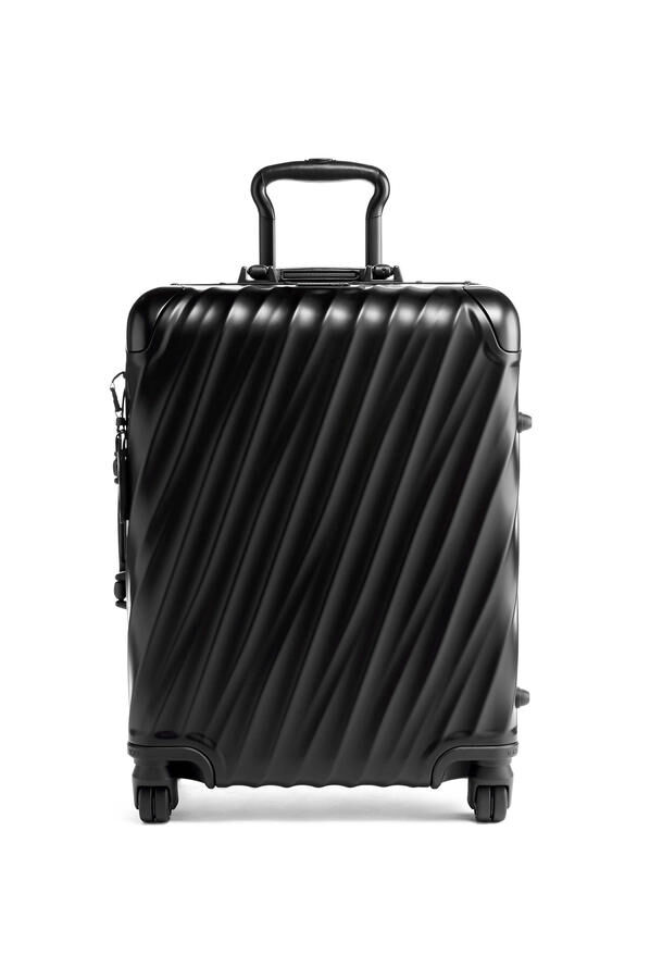 TUMI 19 Degree Aluminium CONTINENTAL CARRY-ON Matte Black