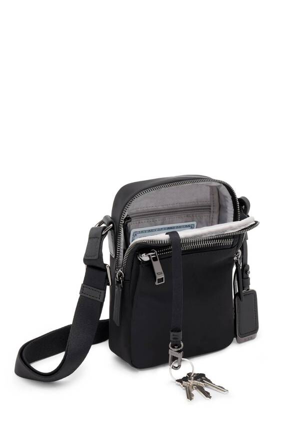 TUMI Voyageur PERSIA CROSSBODY  Black/Gunmetal