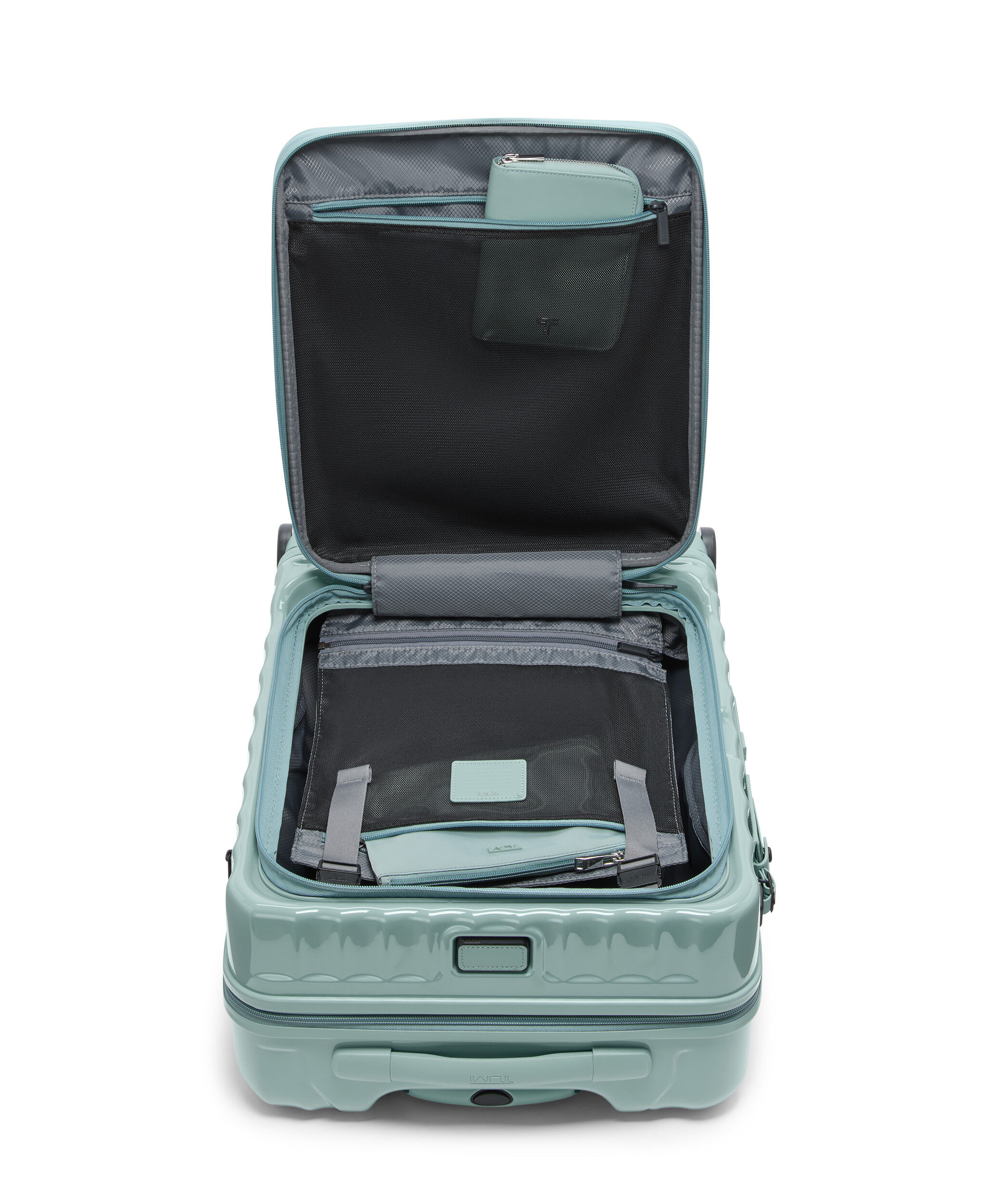 19 Degree Front Access Trolley mit 4 Rollen Erweiterbar 55cm